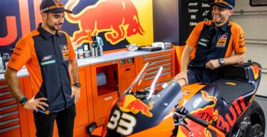 Brad Binder y Miguel Oliveira - KTM