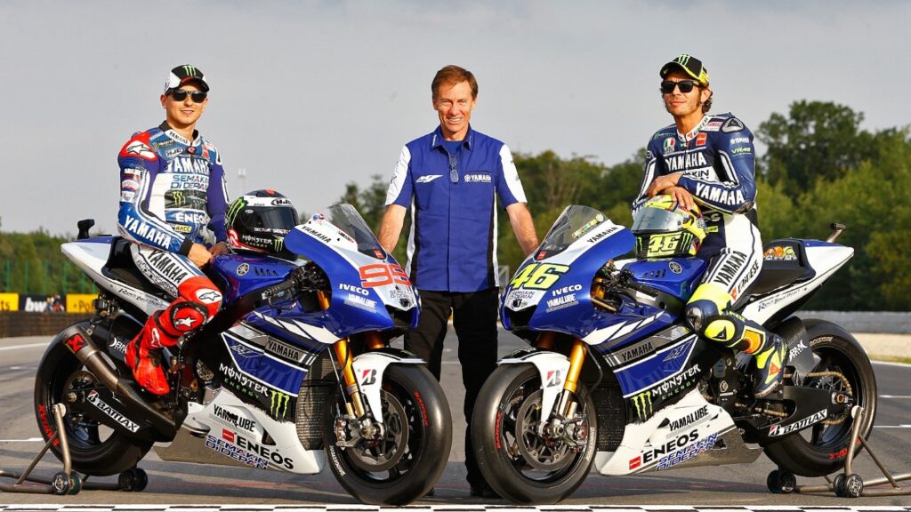 Lin Jarvis Jorge Lorenzo Valentino Rossi MotoGP Yamaha Petronas