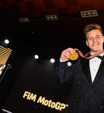 Fabio Quartararo en el FIM Awards 2021