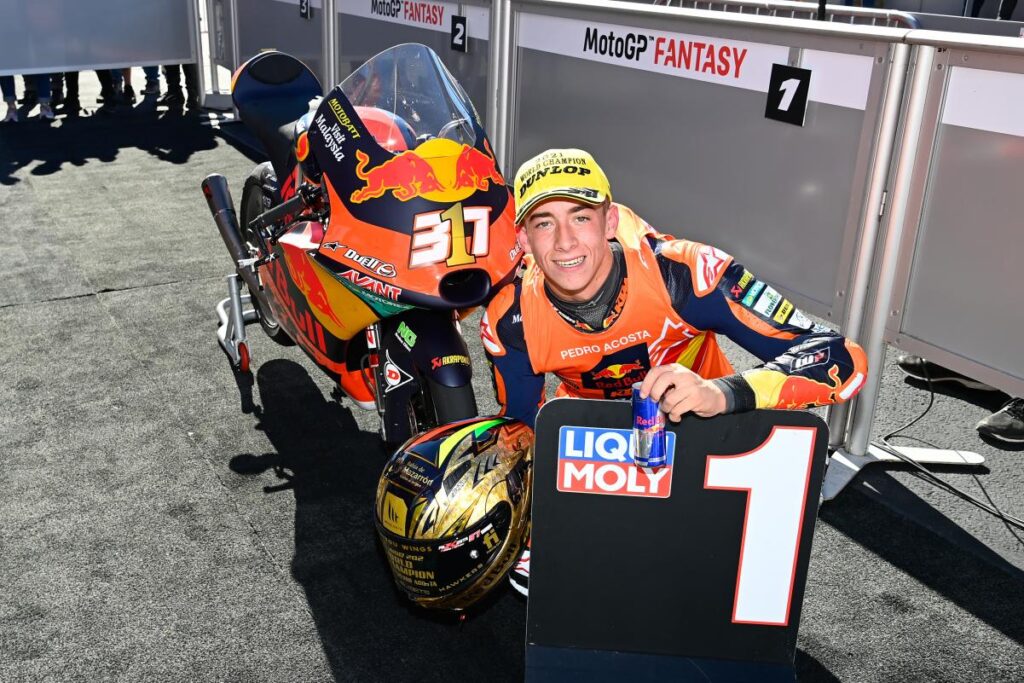 Pedro Acosta KTM Moto3 Moto2 ganadores