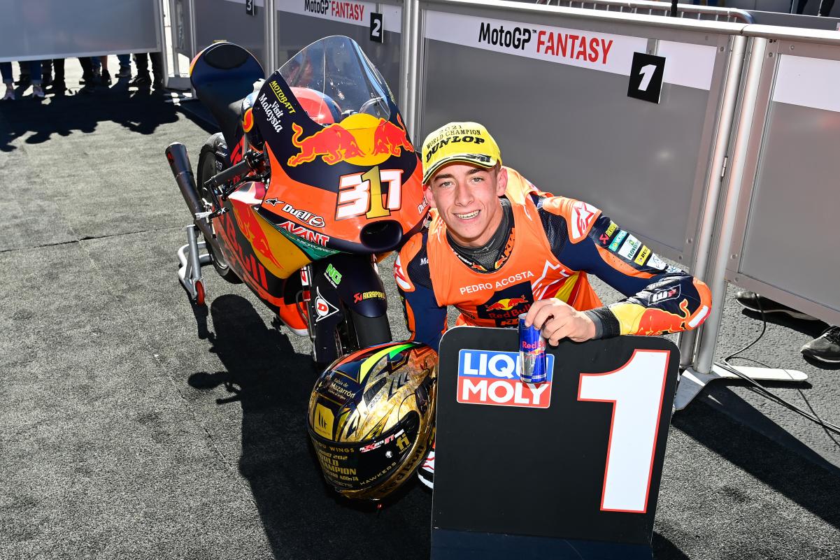 Pedro Acosta KTM Moto3 Moto2 ganadores