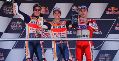 Dani Pedrosa Jorge Lorenzo Marc Márquez MotoGP