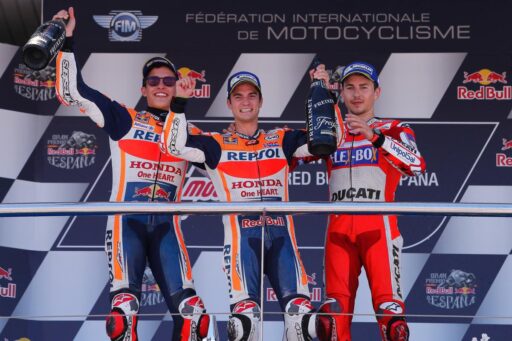 Dani Pedrosa Jorge Lorenzo Marc Márquez MotoGP