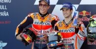Marc Márquez y Dani Pedrosa - Jerez 2017