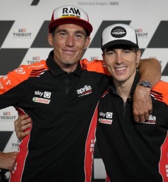 Maverick Viñales Aleix Espargaró Aprilia MotoGP