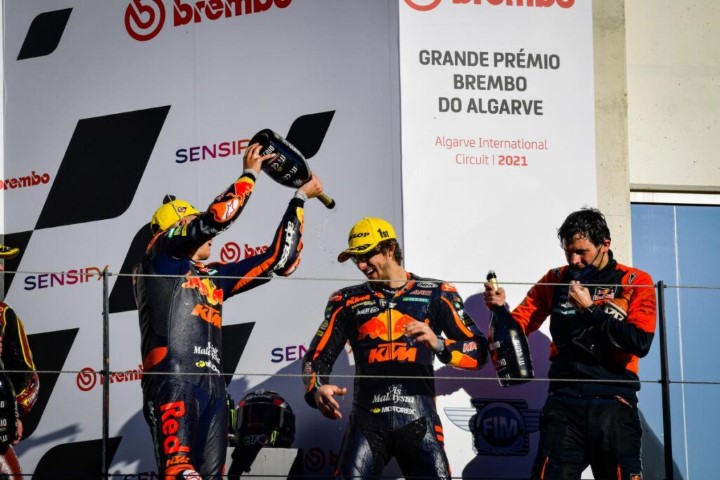 KTM Ducati Remy Gardner Raúl Fernández