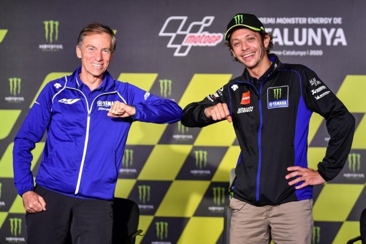 Valentino Rossi Lin Jarvis MotoGP Yamaha