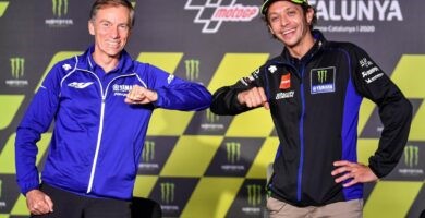 Valentino Rossi Lin Jarvis MotoGP Yamaha