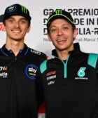 Luca Marini y Valentino Rossi