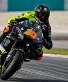 Luca Marini en los tests de Sepang