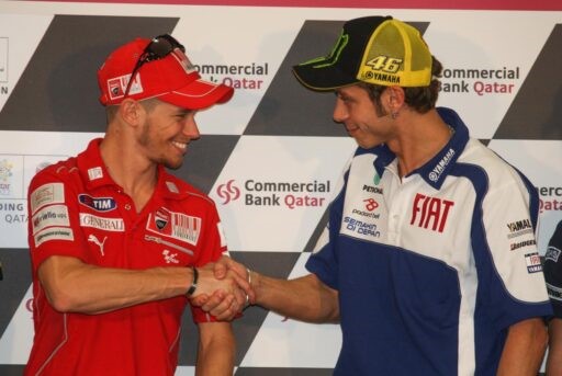 Casey Stoner Rossi MotoGP