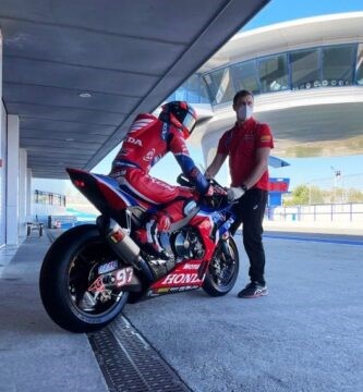 Xavi Vierge Jerez Honda WorldSBK