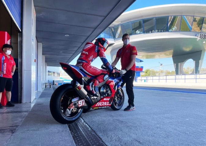 Xavi Vierge Jerez Honda WorldSBK