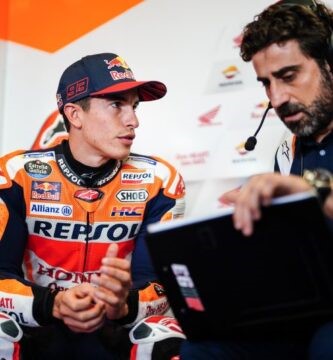 Marc Márquez y Santi Hernández, Repsol Honda
