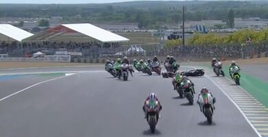 Caída Jordi Torres, MotoE