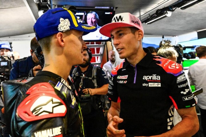 Jorge Lorenzo MotoGP Fabio Quartararo Yamaha Aleix Espargaró Aprilia Assen GP Países Bajos