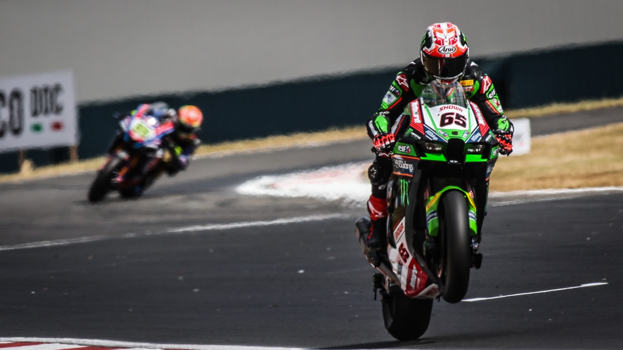Jonathan Rea Kawasaki Racing Team WorldSBK Donington Park