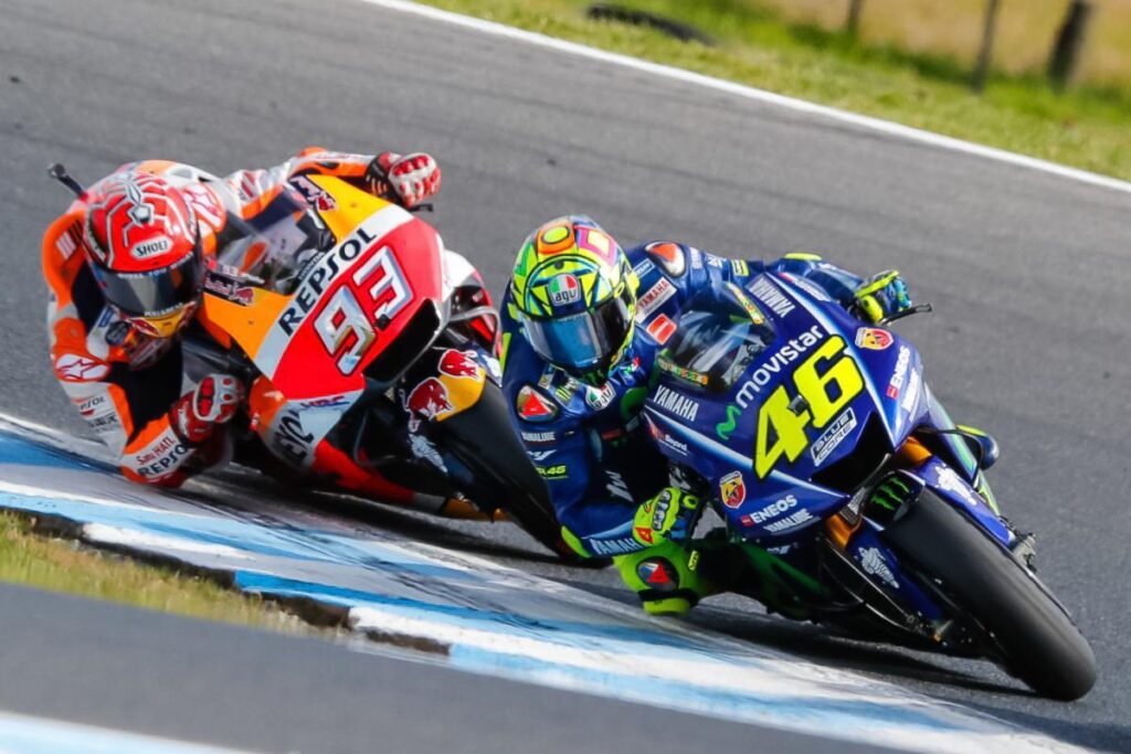 Valentino Rossi Marc Márquez MotoGP