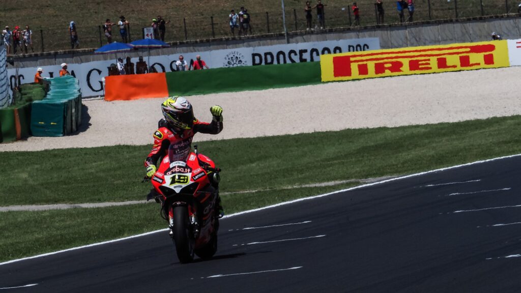 Álvaro Bautista Ducati Carl Fogarty WorldSBK