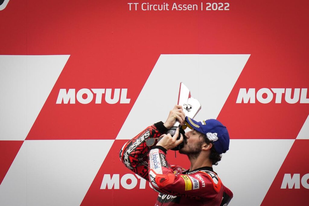 Pecco Bagnaia Ducati MotoGP Paolo Ciabatti