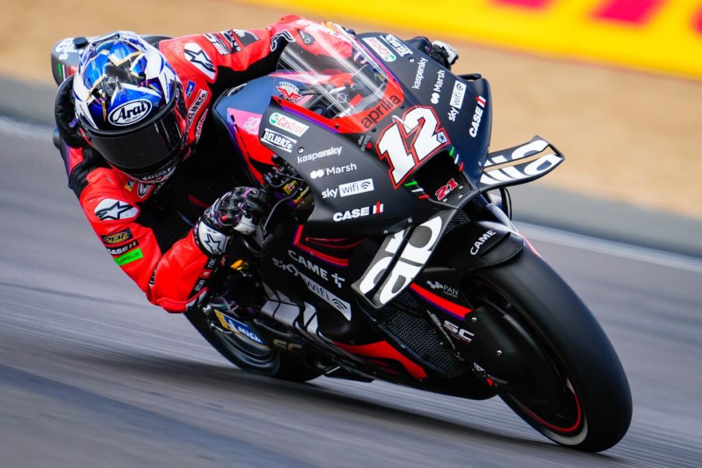 Maverick Viñales Aprilia MotoGP Silverstone