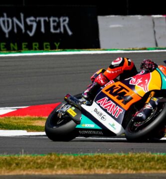 Augusto Fernández KTM Moto2 Silverstone MotoGP