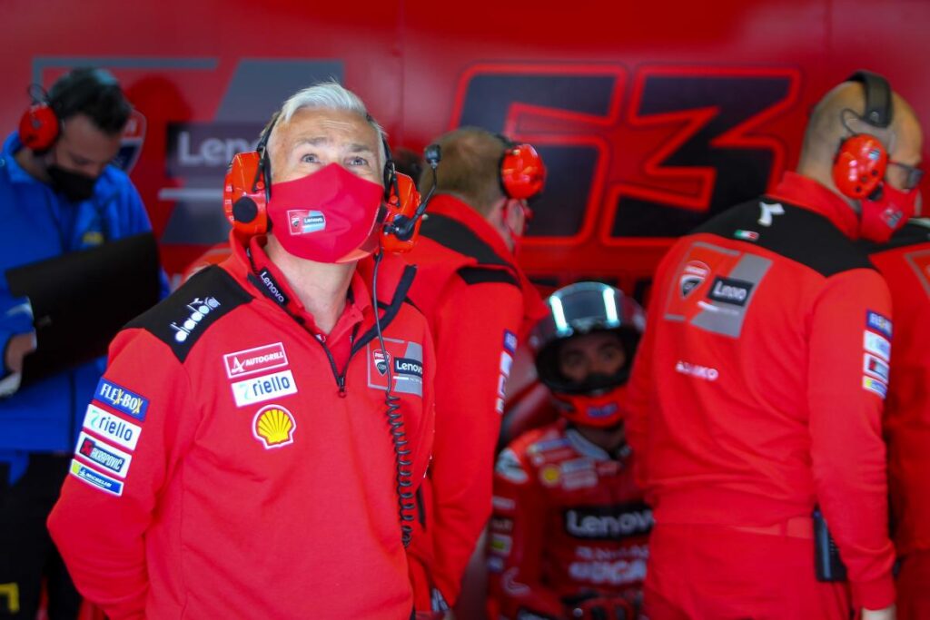 Davide Tardozzi Ducati MotoGP Pecco Bagnaia