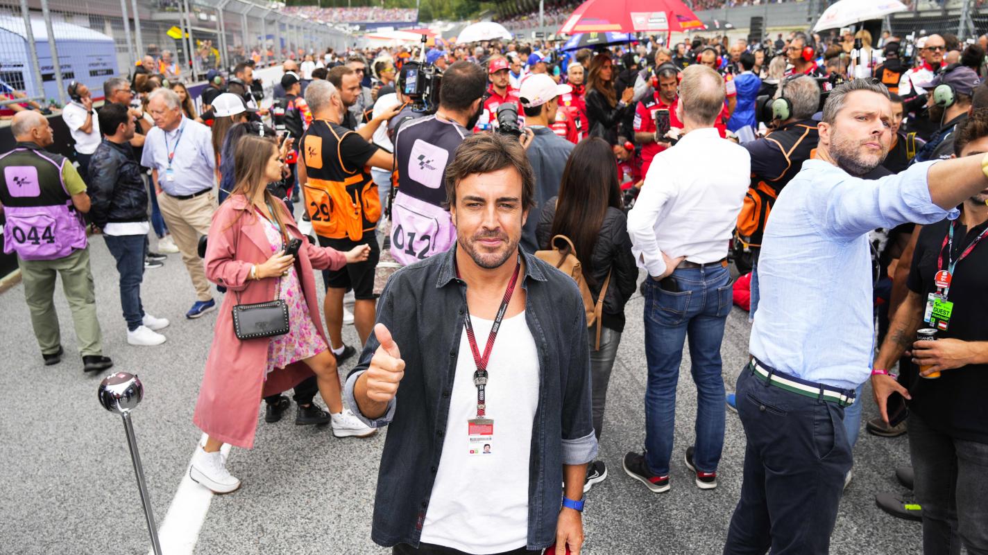 Fernando Alonso carrera sprint MotoGP