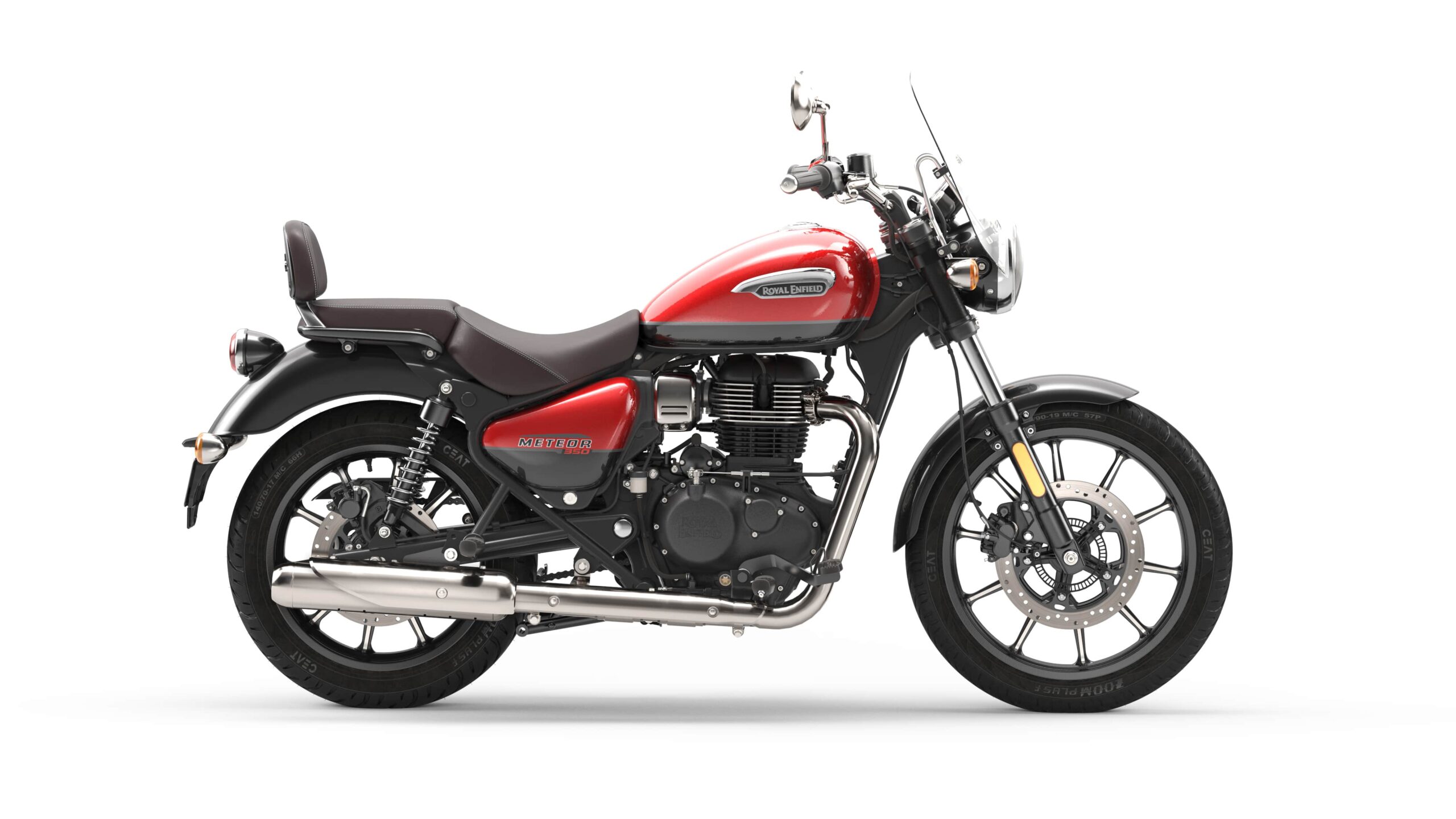 Red Supernova Royal Enfield