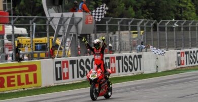 Álvaro Bautista Ducati WorldSBK Montmeló