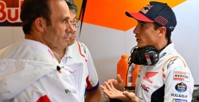 Alberto Puig Repsol Honda Marc Márquez MotoGP Test Misano