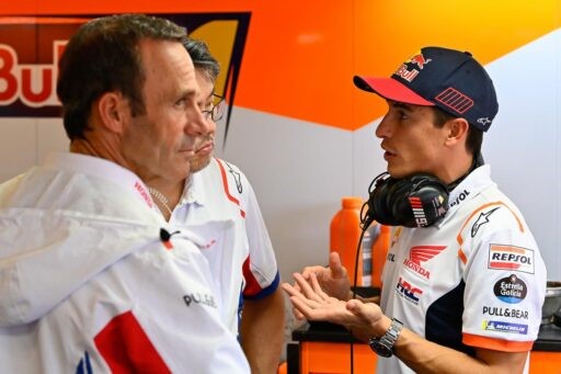 Alberto Puig Repsol Honda Marc Márquez MotoGP Test Misano