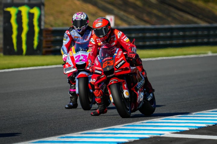 Bagnaia Bastianini Crivillé Ducati MotoGP Sepang Malasia
