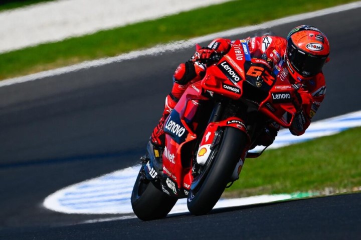 Casey Stoner Pecco Bagnaia MotoGP Ducati Australia Phillip Island