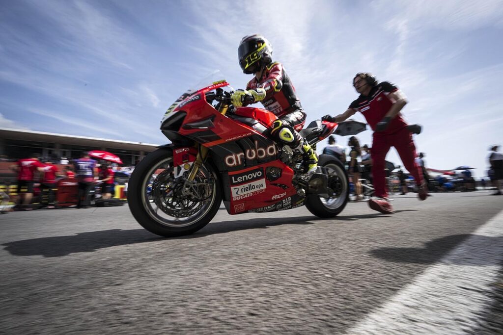Álvaro Bautista Ducati WorldSBK