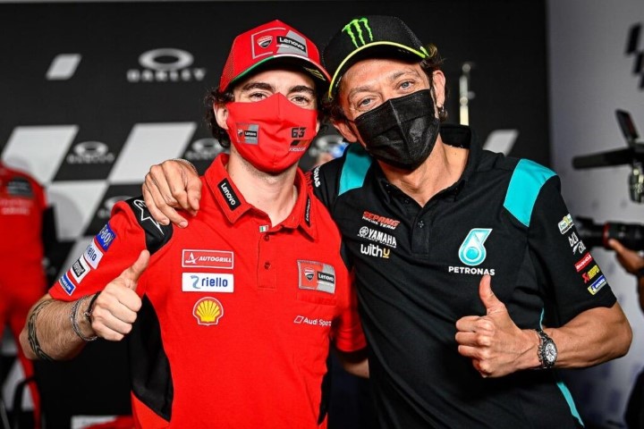 Pecco Bagnaia Rossi Ducati MotoGP