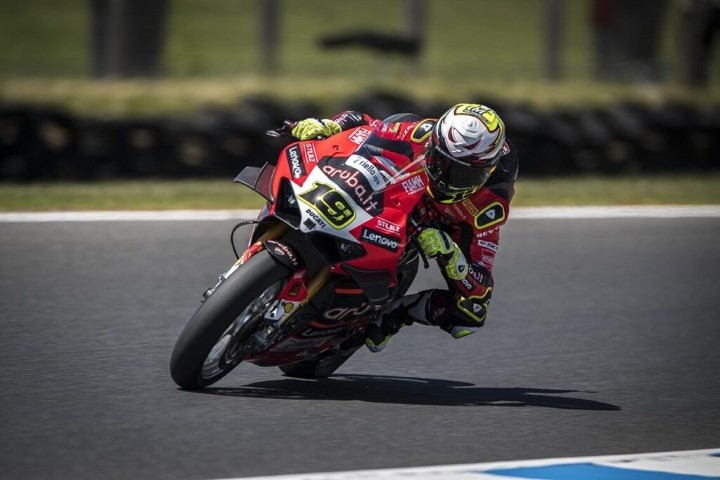 Álvaro Bautista Ducati WorldSBK Australia Phillip Island