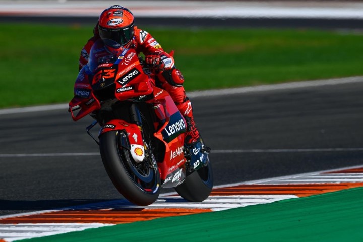 Pecco Bagnaia Ducati MotoGP Cheste Valencia Test