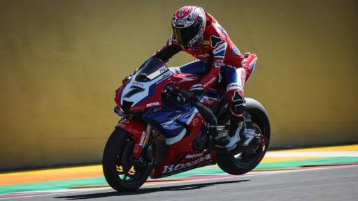 Iker Lecuona Honda WorldSBK Test Jerez