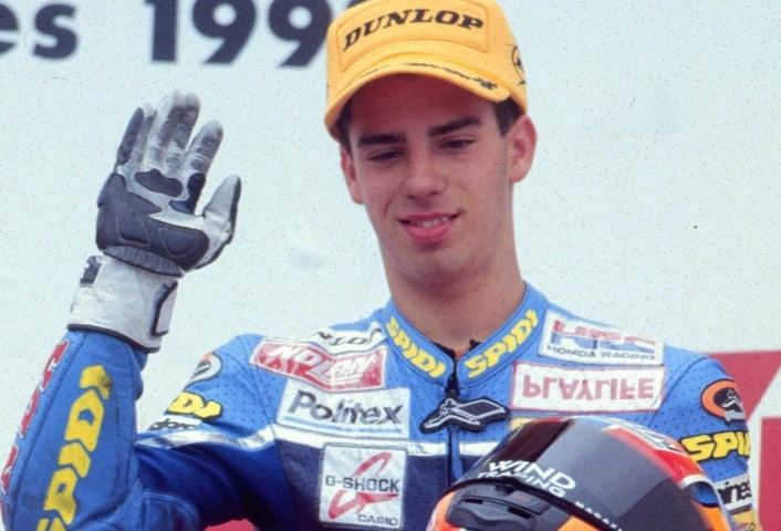 Marco Melandri 1998 125cc jóvenes