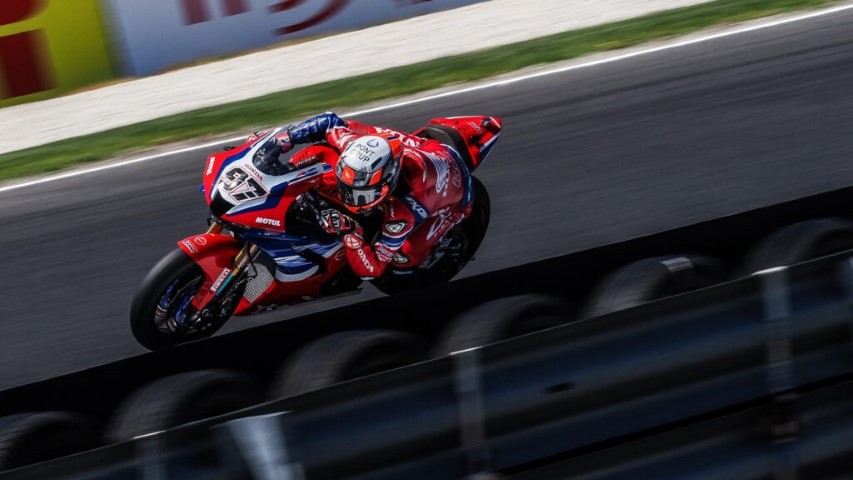 Xavi Vierge Honda WorldSBK Test Jerez