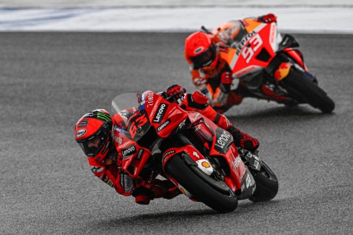 Davide Tardozzi Marc Márquez Ducati Bagnaia Bastianini MotoGP