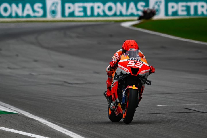Marc Márquez respecto a la Honda «Habrá una mejora para principios de