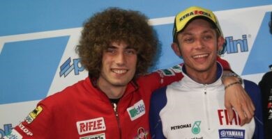 Valentino Rossi Marco Simoncelli VR46 Academy MotoGP