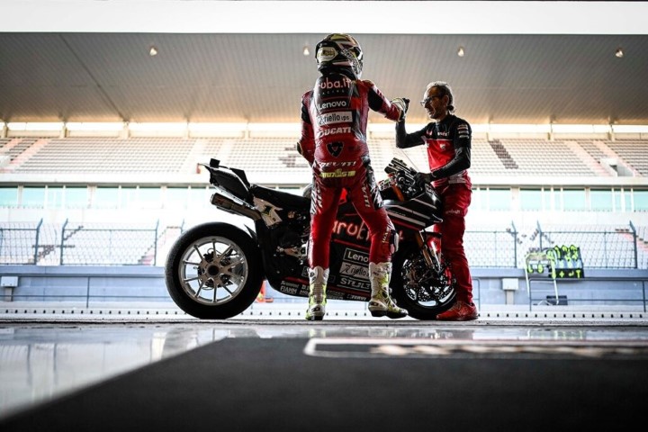 Álvaro Bautista Ducati WorldSBK Portimao test