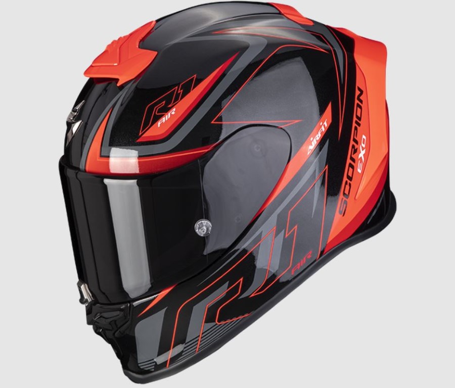 Manga Automático Cambios de Scorpion Exo R1 Evo-Air, el casco Racing diseñado para el día a día |  MOTOSAN