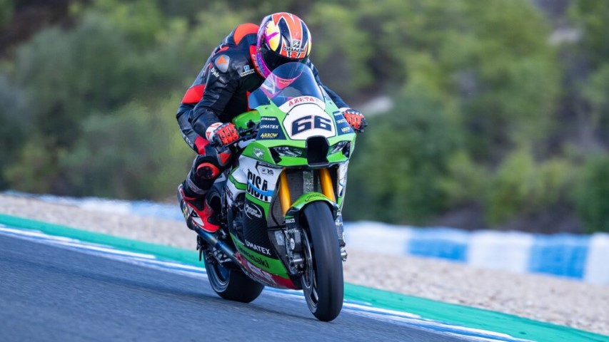 Tom Sykes Kawasaki WorldSBK Jerez