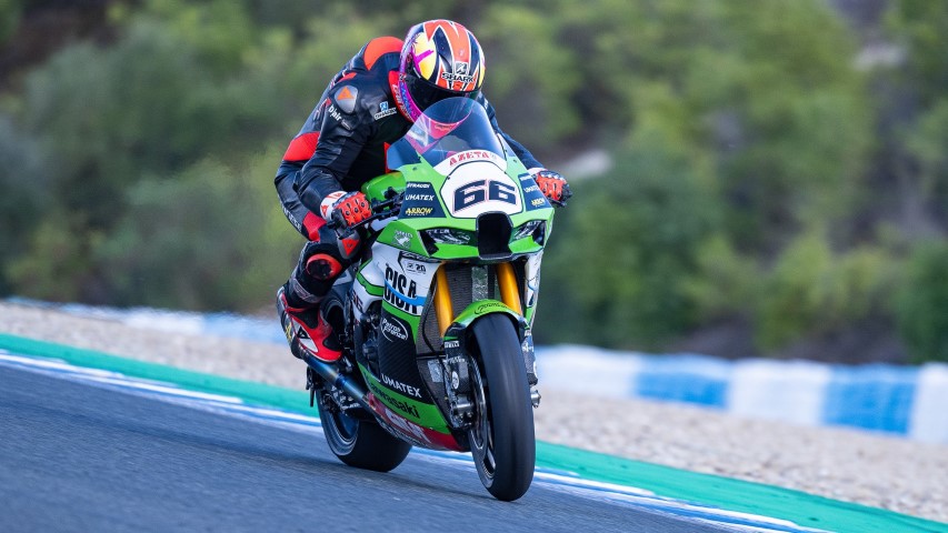 Tom Sykes Kawasaki WorldSBK Jerez