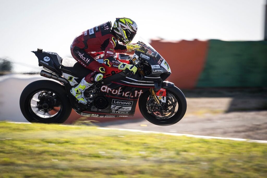Álvaro Bautista Ducati WorldSBK Portimao test