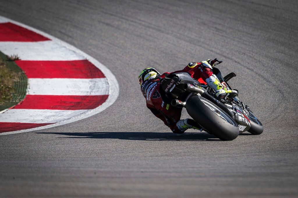 Álvaro Bautista Ducati WorldSBK Portimao test
